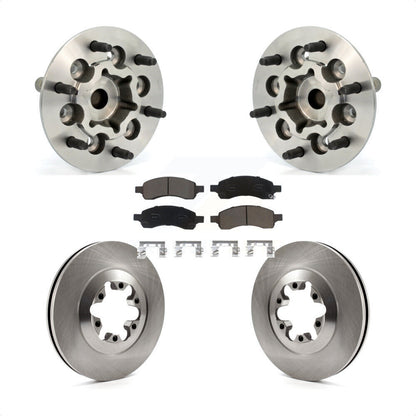Kit de plaquettes de Rotor de frein, ensemble de roulements de moyeu avant, pour Chevrolet Colorado GMC Canyo