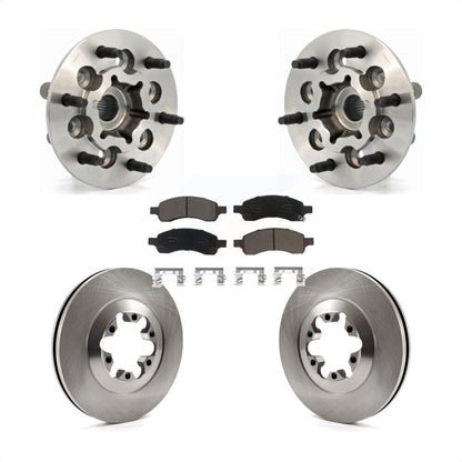 Kit de plaquettes de Rotor de frein, ensemble de roulements de moyeu avant, pour Chevrolet Colorado GMC Canyo