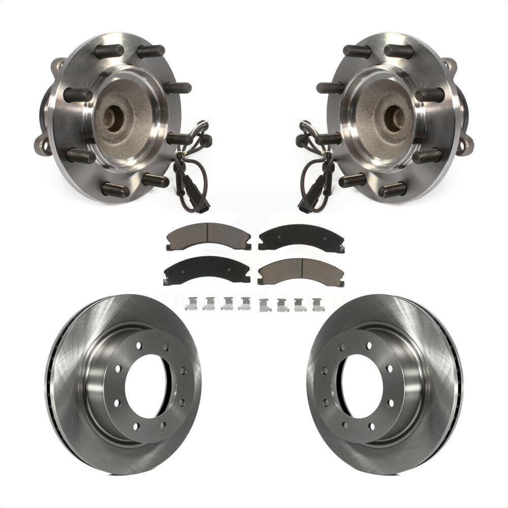 Kit de plaquettes de Rotor de frein, roulement de moyeu avant, pour Nissan NV2500 NV3500 NV150 2012 – 2021