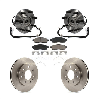 Kit de plaquettes de Rotor de frein à disque, ensemble de roulements de moyeu avant pour Ford F-150 RWD/4W 2009