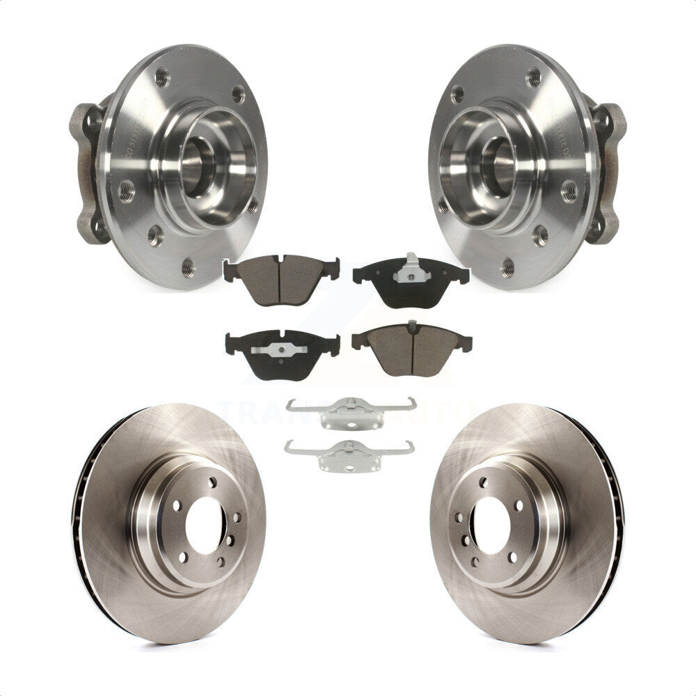 Kit de Rotor et plaquettes de frein à disque, roulement de moyeu avant, pour BMW X1 xDrive35i 2013 avec AW