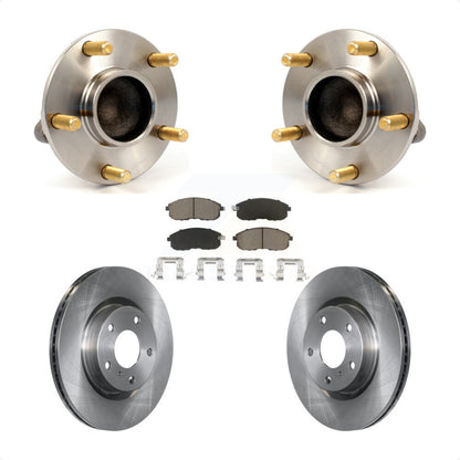Kit de plaquettes de Rotor de frein à disque, ensemble de roulements de moyeu avant, pour Nissan 350Z INFINITI G3
