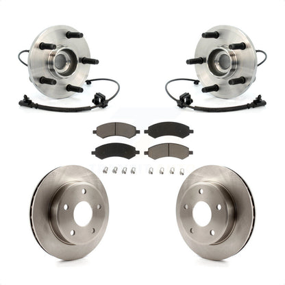 Kit de Rotor et de plaquettes de frein, roulement de moyeu avant, pour Dakota Dodge Ram Mitsubishi Raide