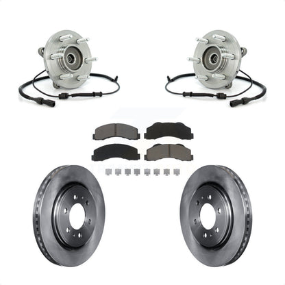 Kit de plaquettes de Rotor de frein, roulement de moyeu avant, pour Ford Expedition Lincoln Navigator 4W
