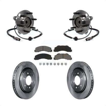 Kit de plaquettes de Rotor de frein à disque, roulement de moyeu avant, pour Ford F-150 Expedition Lincoln RW