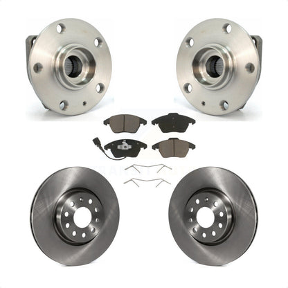 Kit de plaquettes de Rotor de frein, roulement de moyeu avant, pour Volkswagen GTI, bride de montage à 3 boulons