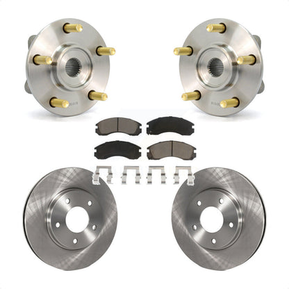 Ensemble de roulements de moyeu avant, Kit de plaquettes de Rotor de frein pour Mitsubishi Eclipse 2000 3.0