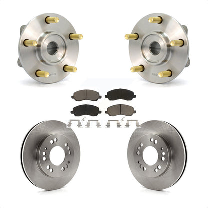 Kit de Rotor et plaquettes de frein, roulement de moyeu avant, pour Mitsubishi Eclipse Galant 2001 2.4