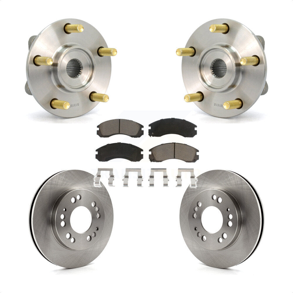 Ensemble de roulement de moyeu avant, Rotor de frein à disque et Kit de plaquettes pour Eagle Talon AW 1998