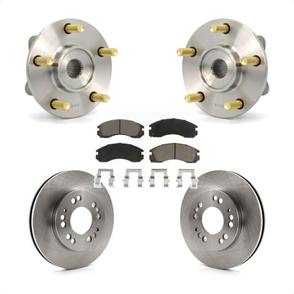 Ensemble de roulement de moyeu avant, Rotor de frein à disque et Kit de plaquettes pour Eagle Talon AW 1998