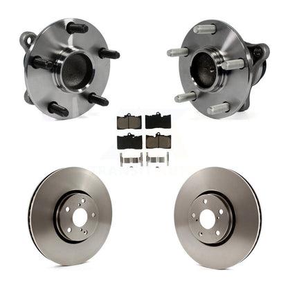Kit de Rotor et de plaquettes de frein, roulement de moyeu avant (5 pièces) pour Lexus IS350 GS350 GS450h GS43