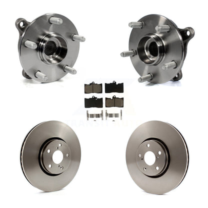 Kit de plaquettes de Rotor de frein à disque, ensemble de roulements de moyeu avant (5 pièces) pour Lexus IS300 IS35