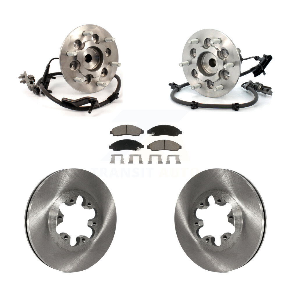 Kit de Rotor et plaquettes de frein, roulement de moyeu avant, pour Chevrolet Colorado GMC Canyon Isuz