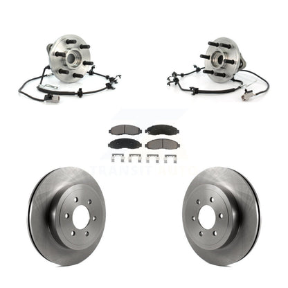 Kit de plaquettes de Rotor de frein à disque, roulement de moyeu avant, pour Dodge Dakota 4WD avec 4 roues AB