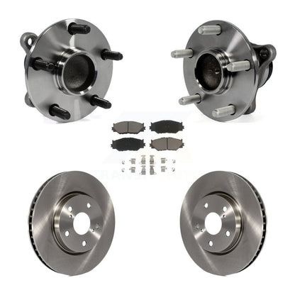 Kit de rotors et plaquettes de frein à disque d'assemblage de roulement de moyeu avant pour Lexus IS250 RWD