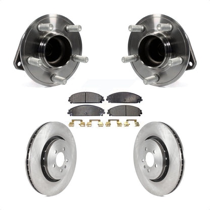 Kit de plaquettes de Rotor de frein, roulement de moyeu avant, pour Dodge Charger RWD 2015 – 2018 avec 5.7