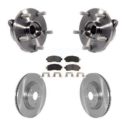 Kit de Rotor et plaquettes de frein à disque, roulement de moyeu avant, pour Subaru Forester Outback Legac