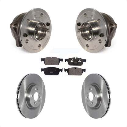 Ensemble de roulement de moyeu avant, Rotor de frein et Kit de plaquettes pour Mercedes-Benz GLS350 2017