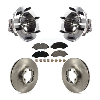 Ensemble de roulement de moyeu avant, Rotor de frein à disque et Kit de plaquettes pour Ford Transit-350 H