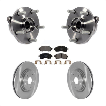 Kit de Rotor et plaquettes de frein à disque, roulement de moyeu avant, pour Subaru Forester Outback Legac