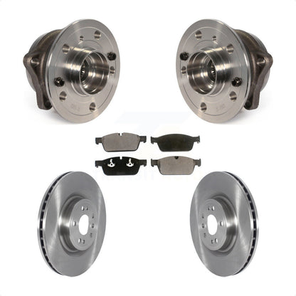 Ensemble de roulement de moyeu avant, Rotor de frein et Kit de plaquettes pour Mercedes-Benz GLS350 2017