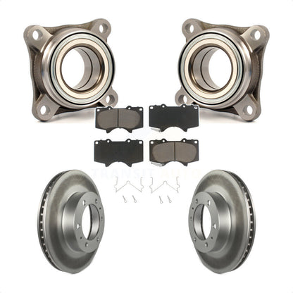 Kit de plaquettes de Rotor de frein à disque enduit de roulement de roue avant, pour Toyota Tacoma 4Runner F