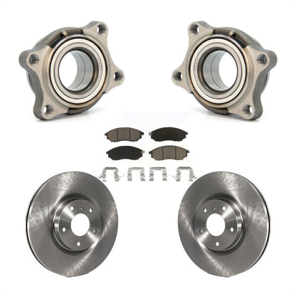 Kit de plaquettes de Rotor de frein, roulement de roue avant, pour Module INFINITI G35 AWD 2006