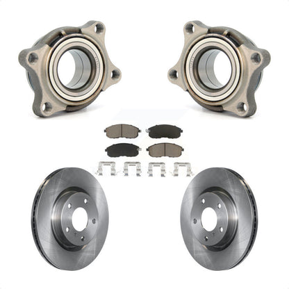 Kit de plaquettes de Rotor de frein, roulement de roue avant, pour Module INFINITI G35 AWD 2005