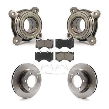 Kit de plaquettes de Rotor de frein à disque, roulement de roue avant, pour Lexus LX570 Toyota Land Cruise