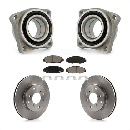 Ensemble de roulement de roue avant, Rotor de frein et Kit de plaquettes pour Acura CL 2.3 1998 – 1999