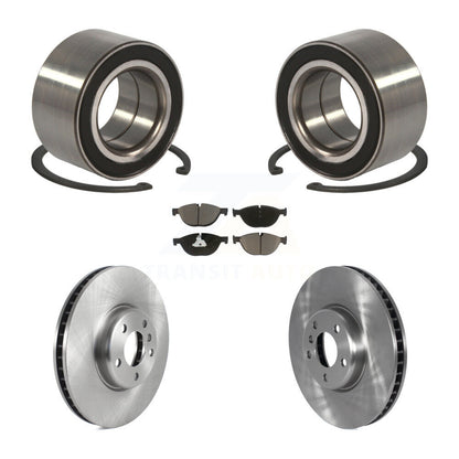 Kit de rotors de frein à disque et de plaquettes en céramique, roulement de roue avant, pour BMW 650i 2012