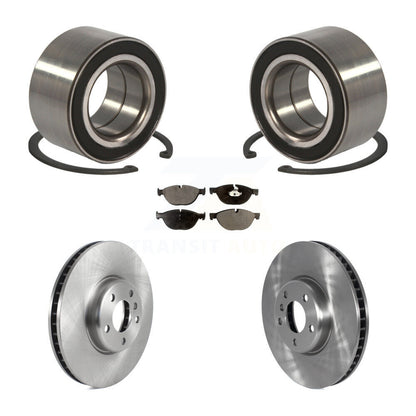 Kit de rotor de frein à disque et de plaquettes semi-métalliques, roulement de roue avant, pour BMW 650 2012