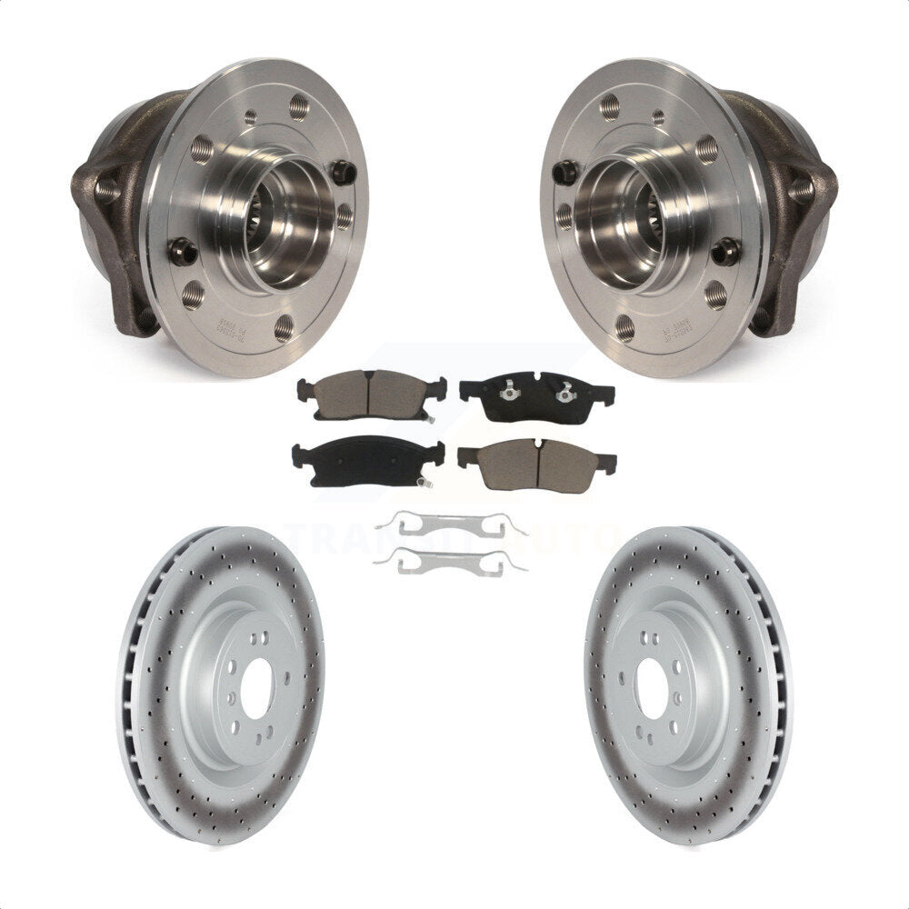 Kit de plaquettes de Rotor de frein, roulement de moyeu avant, pour Mercedes-Benz ML350 GLE350 GLE40