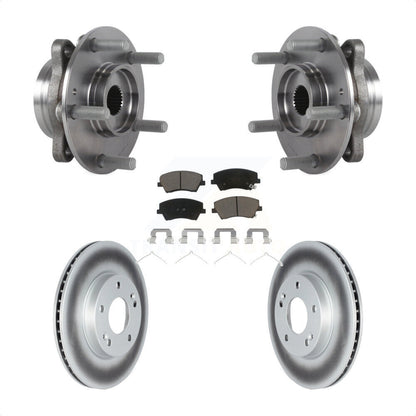 Kit de plaquettes de rotor de frein, roulement de moyeu avant, pour Hyundai Ioniq Kia Nir 2017 – 2022