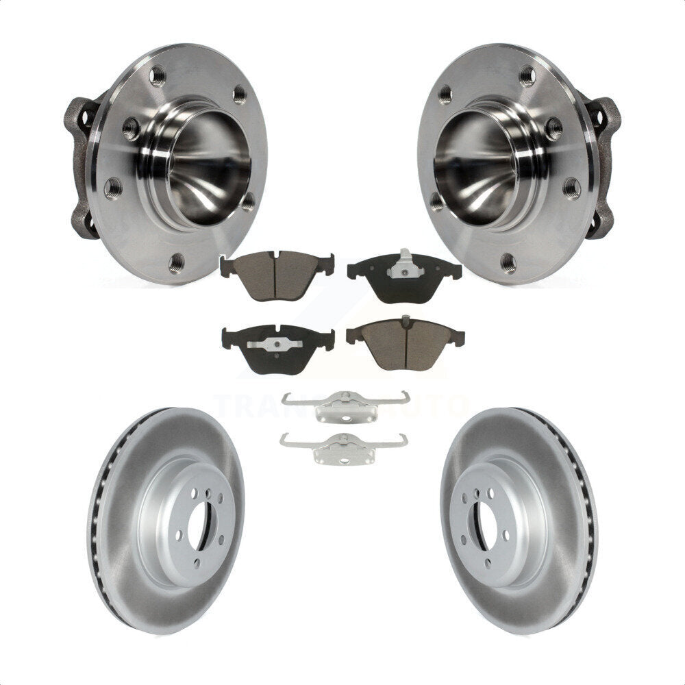 Kit de plaquettes de Rotor de frein enduit de roulement de moyeu avant, pour BMW 335i cabriolet/coupé 2012