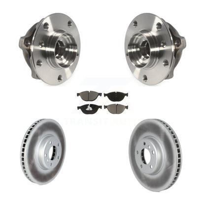 Kit de plaquettes de Rotor de frein enduit de roulement de moyeu avant, pour BMW 550i xDrive 650i Gran Coup