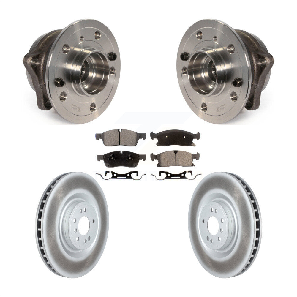 Kit de plaquettes de Rotor de frein, roulement de moyeu avant, pour Mercedes-Benz ML350 GL350 GLS45