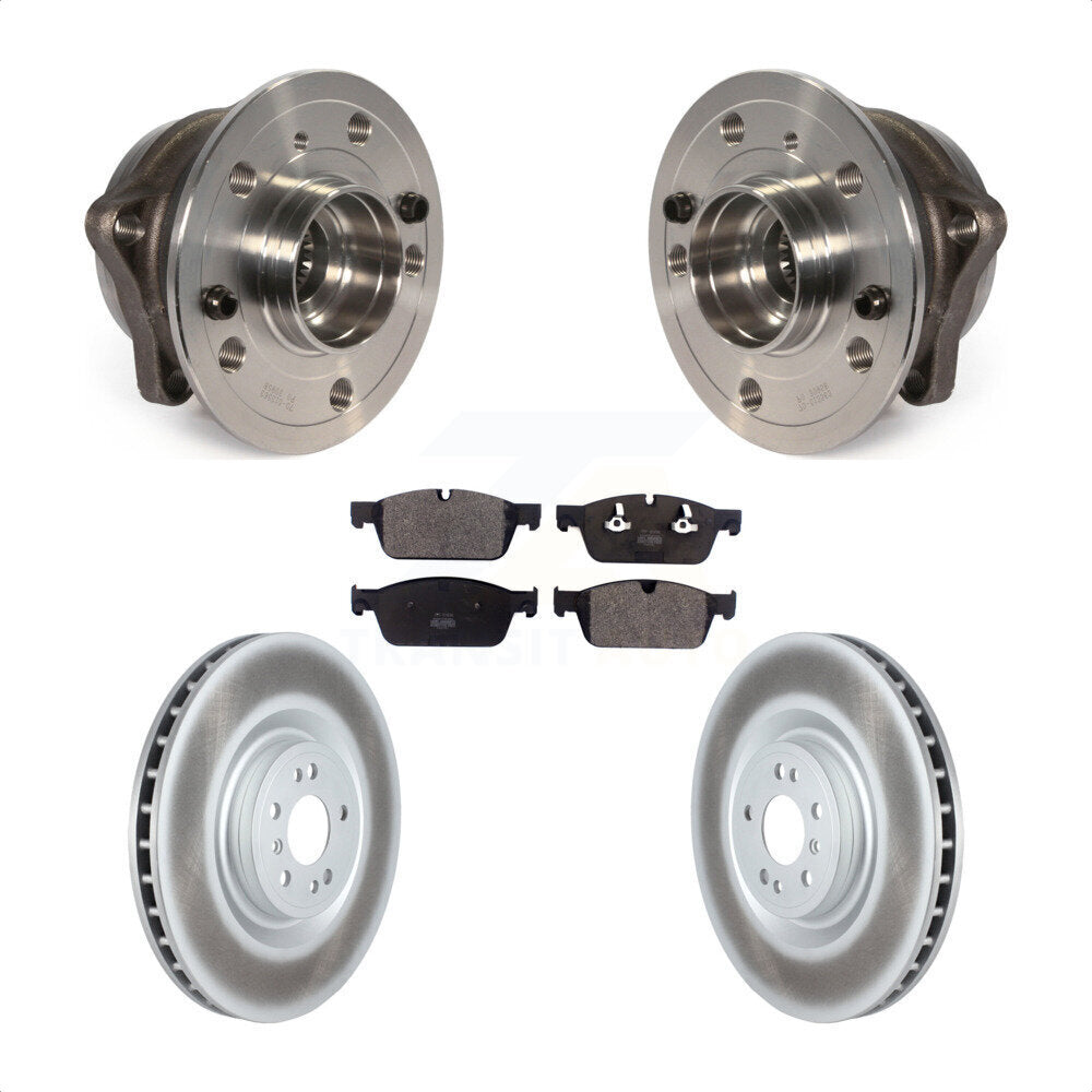 Kit de Rotor et de plaquettes de frein enduits de roulement de moyeu avant, pour Mercedes-Benz ML550 GLE550
