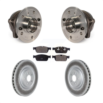 Kit de Rotor et de plaquettes de frein enduits de roulement de moyeu avant, pour Mercedes-Benz ML550 GLE550