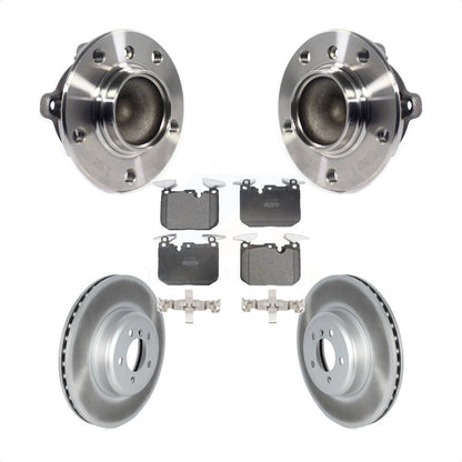 Kit de plaquettes de Rotor de frein enduit de roulement de moyeu avant, pour BMW 335i 435i M240i 340i 440i