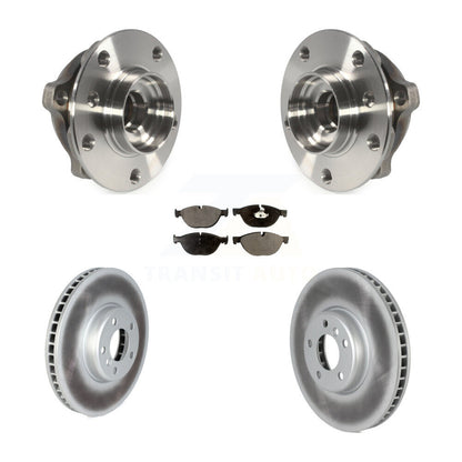 Kit de plaquettes de Rotor de frein enduit de roulement de moyeu avant, pour BMW 550i xDrive 650i Gran Coup