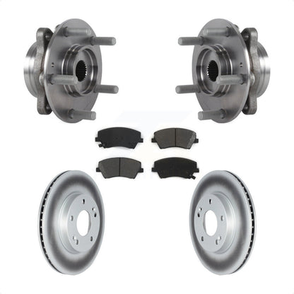 Kit de plaquettes de rotor de frein, roulement de moyeu avant, pour Hyundai Ioniq Kia Nir 2017 – 2022