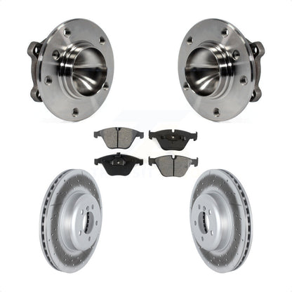 Kit de plaquettes de Rotor de frein enduit de roulement de moyeu avant, pour BMW 335i cabriolet/coupé 2012