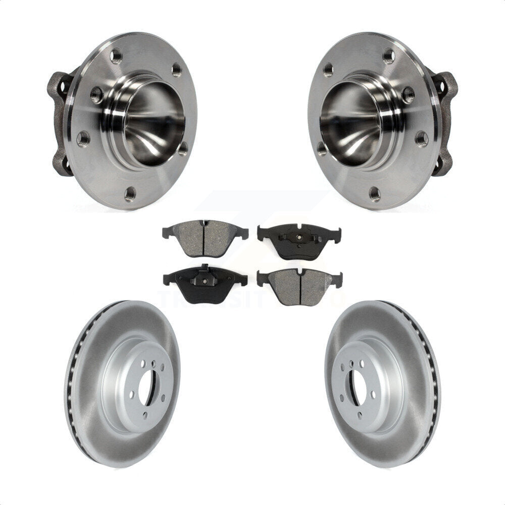 Kit de plaquettes de Rotor de frein enduit de roulement de moyeu avant, pour BMW 335i cabriolet/coupé 2012
