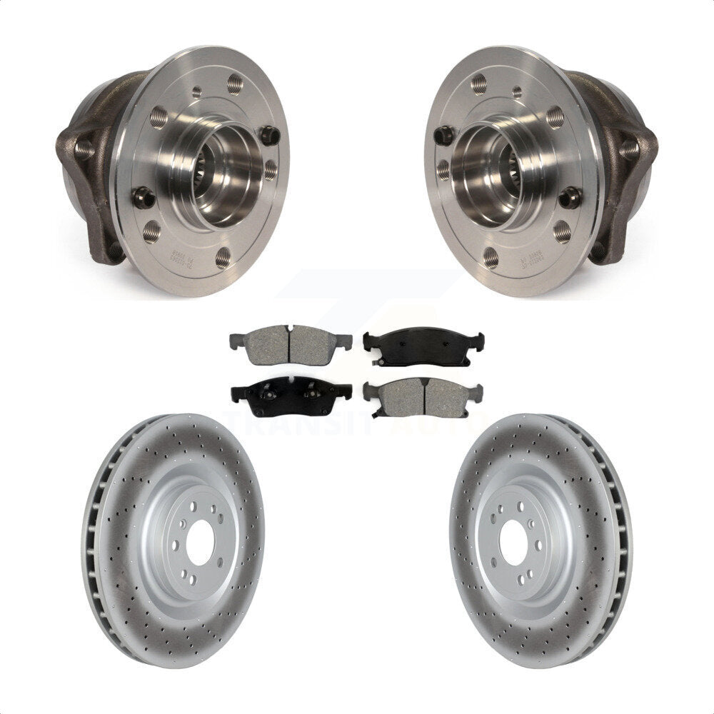 Kit de plaquettes de Rotor de frein, roulement de moyeu avant, pour Mercedes-Benz ML350 GL350 GLS45