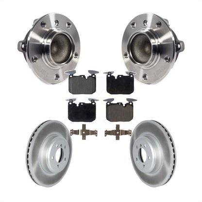Kit de plaquettes de Rotor de frein enduit de roulement de moyeu avant, pour BMW 335i 435i M240i 340i 440i