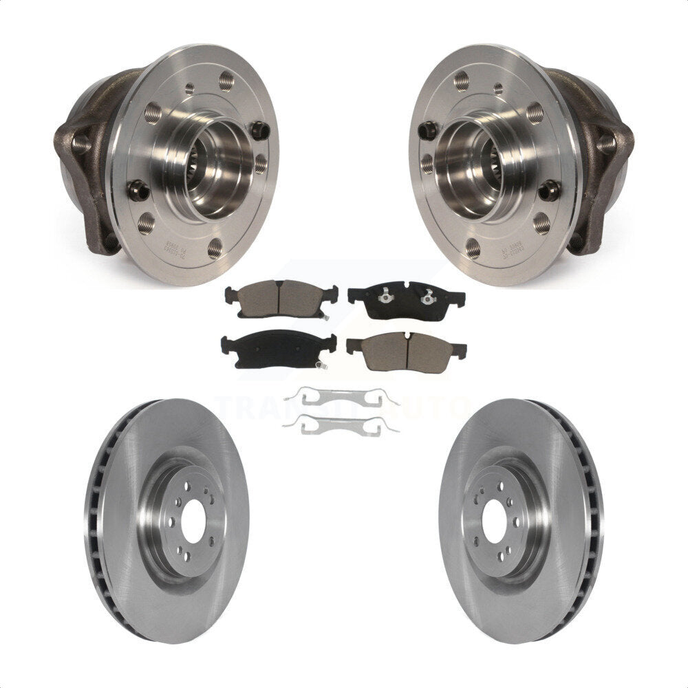 Kit de plaquettes de Rotor de frein, roulement de moyeu avant, pour Mercedes-Benz ML350 GL350 GLS450 ML40