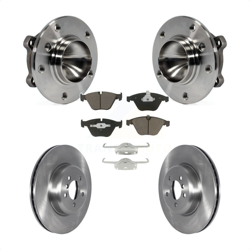 Kit de rotor et de plaquettes de frein à disque, roulement de moyeu avant, pour BMW 335i cabriolet/coupé 2012