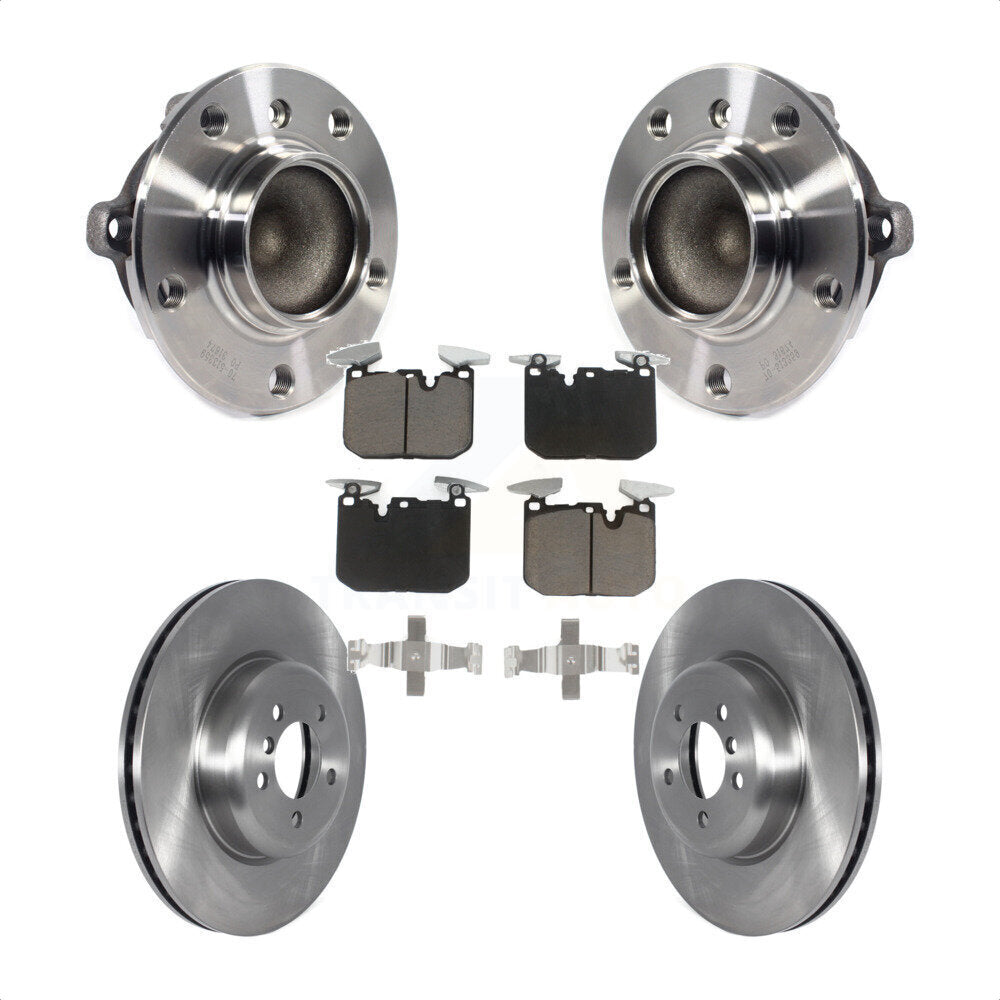 Kit de Rotor et de plaquettes de frein, roulement de moyeu avant, pour BMW 335i 435i M240i 340i 440i 3 Gra