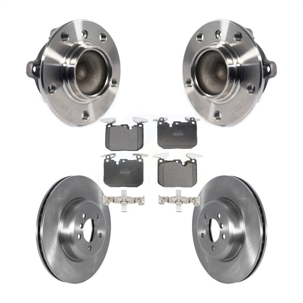 Kit de Rotor et de plaquettes de frein, roulement de moyeu avant, pour BMW 335i 435i M240i 340i 440i 3 Gra